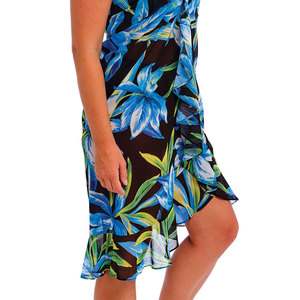 Wholesale <b>Women</b> Beachwear Sarong Custom Printed Rayon Pareo Wrap Skirt Bikini Cover Up Lightweight Summer <b>Resort</b> Holiday <b>Wear</b> - Product Image 6