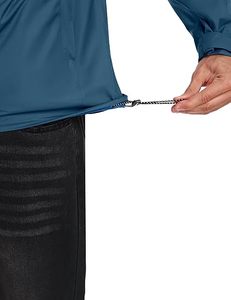 Chaqueta con Capucha y Cierre Completo para Hombre, Estilo Casual Ligero para Exteriores - Product Image 6