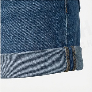 Ensembles courts en coton tricoté pour femmes, streetwear en jean pour hommes, impression de logo personnalisée dynamique, vêtements décontractés tendance pour l'été - Product Image 6