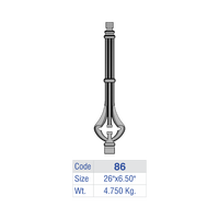 Rampe de balcon moderne de luxe en fer forgé, main courante de qualité supérieure pour villa, école, bureau, terrasse, balustrade de pont sans cadre - Prix