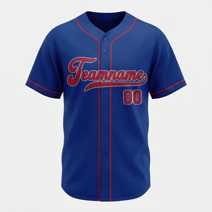 Dernier design de maillot de baseball pour hommes à prix avantageux, couleur unie, taille personnalisée, maillot de baseball par sublimation - Product Image 4