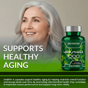 Compléments alimentaires à base de plantes en marque privée et OEM, capsules de suppléments liposomales d'urolithine pour le soutien de l'âge sain des adultes, antioxydant - Product Image 5