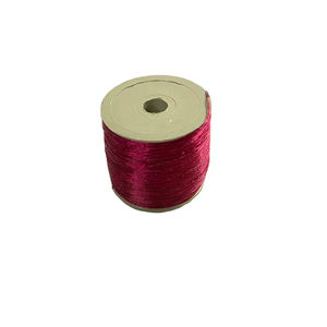 Fil métallique en polyester Zari teint, écologique, imperméable pour la couture de vêtements et les travaux manuels, vente en gros - Product Image 1