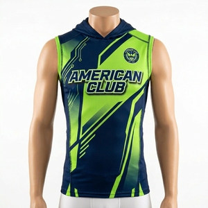 Maillots de football américain 7v7 personnalisés pour adultes, grandes tailles, respirants, 100 % polyester, ensembles de haute qualité avec logo personnalisé, vente en gros - Product Image 1