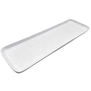Grands plateaux de service en aluminium pour restaurants et hôtels, décorations de table pour événements, plateaux décoratifs, plateau et plat argentés - Product Image 5