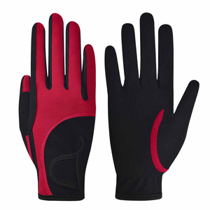 Guantes de equitación de cuero, fabricante profesional, guantes transpirables para montar a caballo, nueva llegada, servicio OEM, guantes de equitación. - Product Image 1