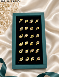 Anillos de Moda Chapados en Oro a Precio Razonable para Mujer, Anillo de Compromiso Más Popular, Cincin Fashion Wanita, Venta al por Mayor Malasia - Product Image 4