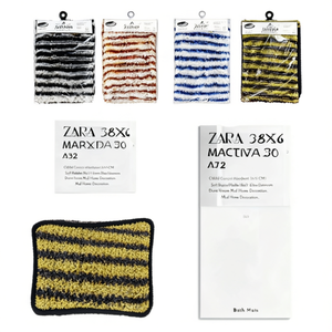 Alfombra de Baño Antideslizante ZARA 38x58, Suave y Absorbente, 38x58 CM, para Hogar, Hotel, Baño, Duradera, de Poliéster y Diatomita, Decoración del Hogar - Product Image 2