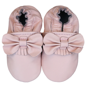 Zapatos de Bebé de Cuero Genuino con Suela Suave, Primer Calzado para Caminar, Zapatos Flexibles para Niños Pequeños, Venta al Por Mayor, Fabricante en EE. UU. - Product Image 2