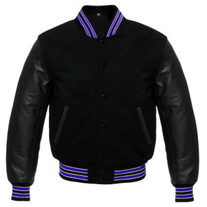 Custom 2026 Spring Formal Coated <b>Canvas</b> Front Print Patchwork Letterman Varsity <b>Jacket</b> Unisex Waterproof Breathable - Product Image 1