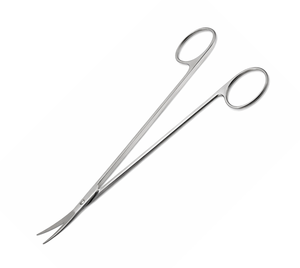 Tijeras Quirúrgicas Church Artery de 7 Pulgadas, de Acero Inoxidable, con Hojas Curvas Biseladas y Puntas Cónicas - Product Image 4