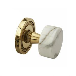 La perilla de puerta elegante de mármol y metal más vendida es más que un accesorio; es la graciosa presentación de un hogar. - Product Image 3