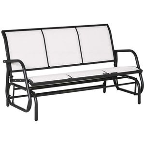 Outdoor Courtyard Seats for 3 People Patio Benches - Product Image 1