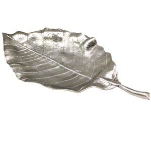 Nouvelle assiette en aluminium faite à la main en forme de feuille, pour la maison, à utiliser sur la table, pour les fruits et comme plateau de service, décoration personnalisée - Product Image 3