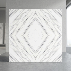 Baldosas de Porcelana con Efecto Mármol, 600x600mm, Acabado Pulido de Alto Brillo, Garantía de 5 Años, 10mm de Grosor - Product Image 5