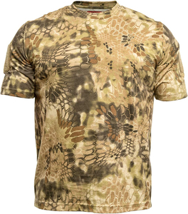 เสื้อยืดฝึกยุทธวิธีผู้ชาย, เสื้อ100% คอตตอนระบายอากาศสไตล์ลำลองชุดฝึกยุทธวิธี - Product Image 5