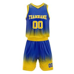 Tenues de basket-ball personnalisées de haute qualité, style rétro, ensemble maillot et short pour les équipes de club, d'école et de tournoi - Product Image 2