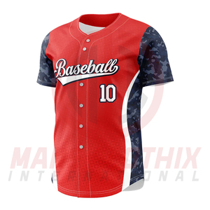 Camiseta de Béisbol a Rayas con Número de Equipo y Diseño Impreso Personalizado, Camisetas de Béisbol con Transferencia Térmica Impresas Personalizadas al por Mayor - Product Image 6