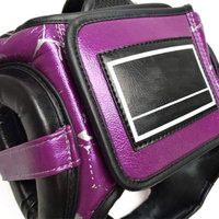 Protector de Cabeza de Cuero para Boxeo y MMA de Último Diseño, Personalizable, Ecológico, Transpirable, Equipo de Entrenamiento Protector de Alta Calidad