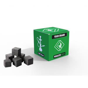 100% Briquette de charbon de noix de coco naturel Premium Indonésie Charbon de bois Shisha Personnaliser OEM Private Label Faible teneur en cendres Longue durée de combustion - Product Image 1