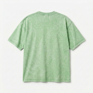 เสื้อยืดดีไซน์เนอร์ผู้ชายแบบฟอกสี คุณภาพสูง สวมใส่สบาย แฟชั่นสตรีทสำหรับทุกวัน พร้อมโลโก้สั่งทำ ผลิตจากโรงงานโดยตรง - Product Image 5
