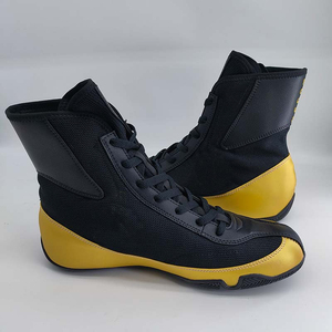 Calzado de Boxeo con Suela Resistente al Desgaste, Calzado de Entrenamiento Duradero, Calzado de Boxeo con Agilidad Mejorada, Diseño de Suela Dividida, Botas de Combate - Product Image 5
