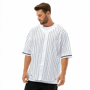 Camiseta de Béisbol Holgada para Hombre, Sublimada, Estilo Lacrosse, Ropa Urbana Pesada para Equipos y Clubes, ¡Gran Oferta! - Product Image 3