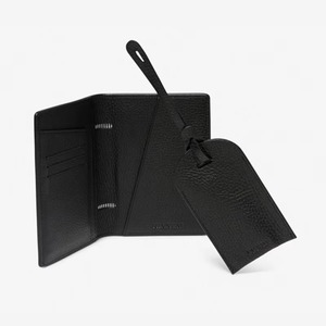 Étiquettes de bagages en cuir tanné végétal de qualité supérieure, cousues à la main, pour ensembles de voyage de luxe LTG-0305 - Product Image 2