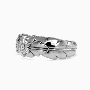 Anillo de Moissanita de Plata de Ley S925 con Diseño Inspirado en la Naturaleza, Última Tendencia en Joyería Femenina para Propuesta de Matrimonio - Product Image 2