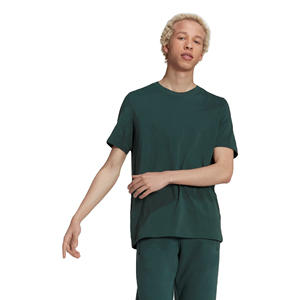 T-shirt surdimensionné en coton tricoté à col rond et manches courtes pour homme, qualité supérieure, option d'impression numérique avec logo personnalisé - Product Image 3