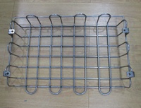 Panier métallique pour bureau d'étudiant accessoire mobilier scolaire