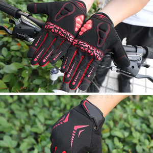 Guantes de Ciclismo de Dedo Completo con Diseño Personalizado y Estampado, Transpirables, de Poliéster, con Cierre de Tirón, para Invierno - Product Image 6
