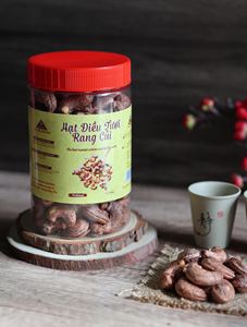 เม็ดมะม่วงหิมพานต์อบเกลือแบบไม่ปอกเปลือก เกรดพรีเมียม W180 ออร์แกนิคจากเวียดนาม 500 กรัม บรรจุในขวดทรงกลม - ยี่ห้อตงฟู คุณภาพดี ราคาคุ้มค่า - Product Image 3
