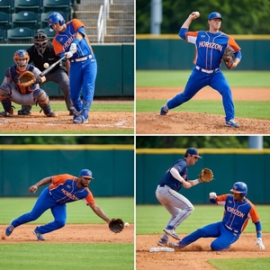 Pantalones de béisbol profesionales, duraderos, de poliéster, para práctica, cónicos, transpirables, atléticos, sublimados, para equipo de béisbol. - Product Image 6