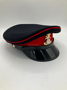 Casquette uniforme artisanale personnalisée, chapeau marine, broderie argentée, couvre-chef professionnel Pakistan - Product Image 5