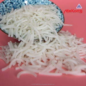 Macarrones de Arroz Sin Gluten y Sin Azúcar Marca Mekong, 200g, Forma de Macarrón Largo Blanco, Pasta de Arroz Refinado de Vietnam - Product Image 5