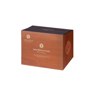 Caja de Madera Sólida para un Solo Reloj con Cojín, Logotipo Personalizado y Estuche de Empaque para Joyería, Tamaño y Acabado Personalizables - Product Image 1