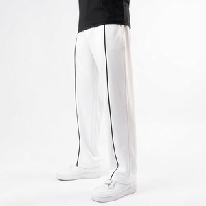 Wholesale Men's Wide Leg <b>Track</b> Pants Lightweight Straight Fit Sports <b>Trousers</b> Quick Dry Gym Training Running Athletic Pants - Product Image 2