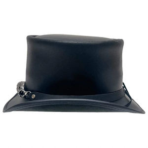 Sombreros de Vaquero de Cuero con Estampado Personalizado Más Vendidos para Adultos Unisex, para Aventuras al Aire Libre en Invierno y Uso Casual - Product Image 3