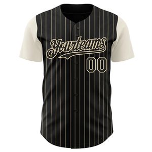 Uniforme de Béisbol Personalizado, Jersey 100% Poliéster, Impresión por Transferencia de Calor, Transpirable, Manga Corta, Cuello Redondo, Unisex, para Adultos - Product Image 2