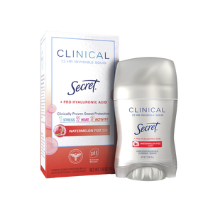 Déodorant Secret Clinical Strength en gros Fizz Clean Lavande Imperméable Invisible Solide - Product Image 4