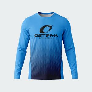 Camiseta de fútbol personalizada de malla con estampado por sublimación, estilo urbano, OEM, para hombre, corte holgado - Product Image 5