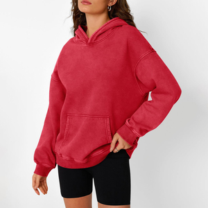 Nouvel Arrivage – Sweat à Capuche Longue Femme Personnalisable en Tissu Doux et Confortable, Qualité Supérieure, Effet Délavé, Idéal pour l'Extérieur et le Quotidien – Meilleure Vente - Product Image 2