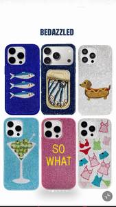 เคสโทรศัพท์ลูกปัดแก้วลายดอกไม้ปักมือแบบกำหนดเอง พร้อมงานปักผ้าฝ้าย - ของขวัญสุดพิเศษ - Product Image 6