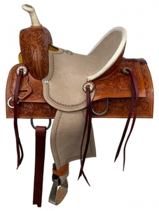 Silla de Montar de Lujo Premium Hecha a Mano de Cuero y Madera para Carreras de Barriles, Personalizable, para Senderismo, Rancho y Equitación de Placer - Equipo de Fábrica - Product Image 1