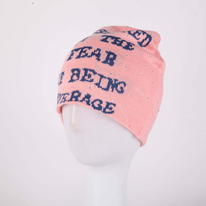 Gorro de Punto Versátil Unisex para Invierno con Diseño Personalizado y Borde Reforzado para Pedidos al por Menor y al por Mayor - Product Image 1