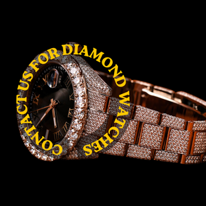 Reloj de pulsera de cuarzo para hombre, diseño personalizado, con diamantes de moissanita, estilo hip hop, esfera de cristal, números romanos, precio al por mayor - Product Image 3