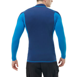 Maillot de compression sans manches pour homme avec logo personnalisé, protection solaire, séchage rapide, pour la plongée, le jiu-jitsu, le surf, la natation, le MMA, l'entraînement en salle de sport et les exercices. - Product Image 3