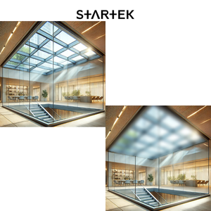 Arquitectura de construcción y decoración Ventanas de vidrio PLCD inteligentes Varios tipos para un uso eficiente - Product Image 5