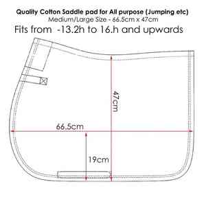 แผ่นรองอานม้าเนื้อนุ่ม ระบายอากาศได้ดี ผลิตจากผ้าโพลีคอตตอน หลากสี สำหรับการขี่ม้าแบบเดรสสาจ  รับสั่งทำตามความต้องการ - Product Image 6
